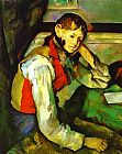 Boy in a Red Waistcoat by Paul Cezanne